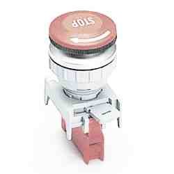 Intrerupator de urgenta cu retinere XLEB30-1-C - imagine 3